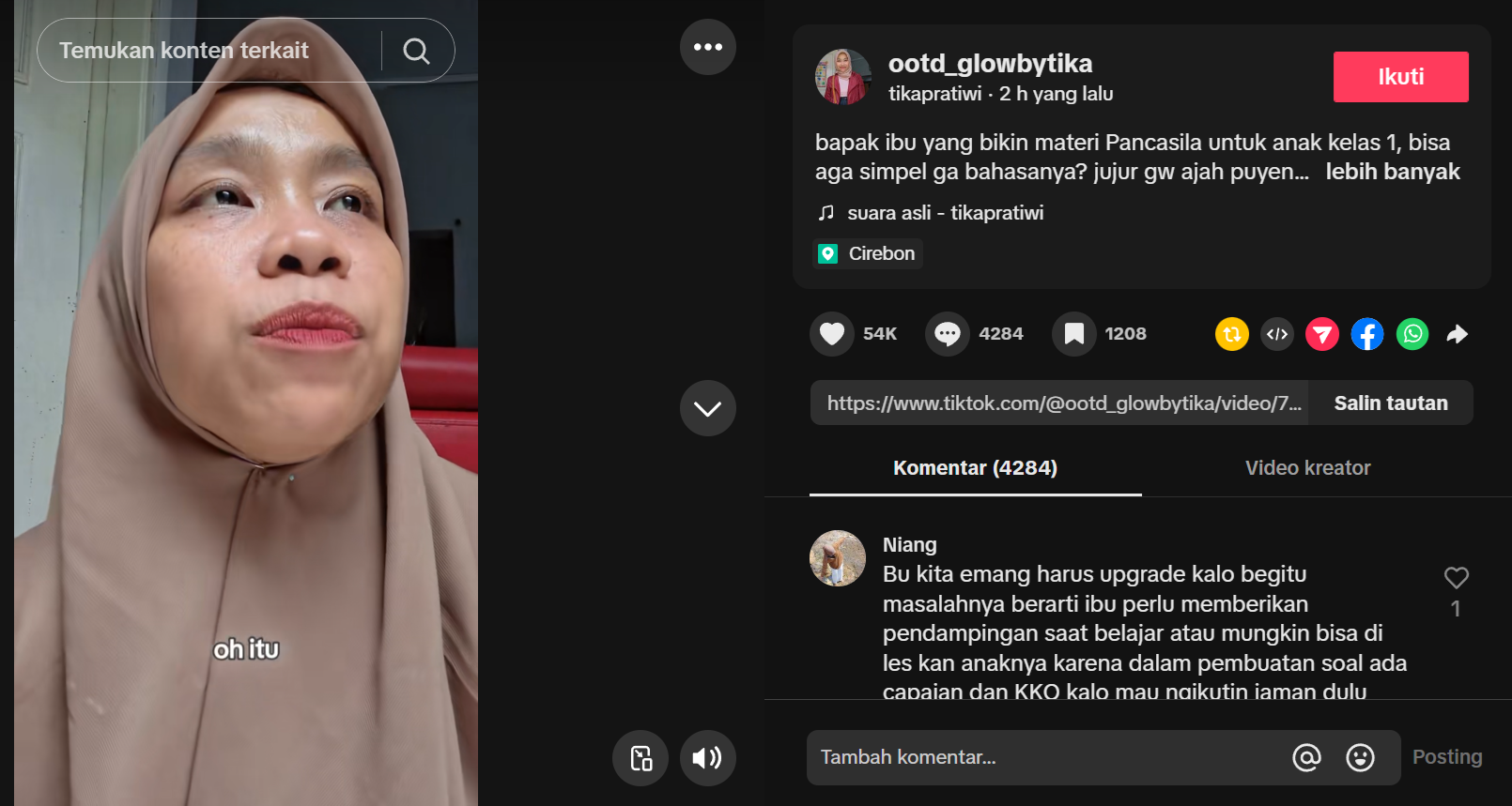 Soal SD sulit.